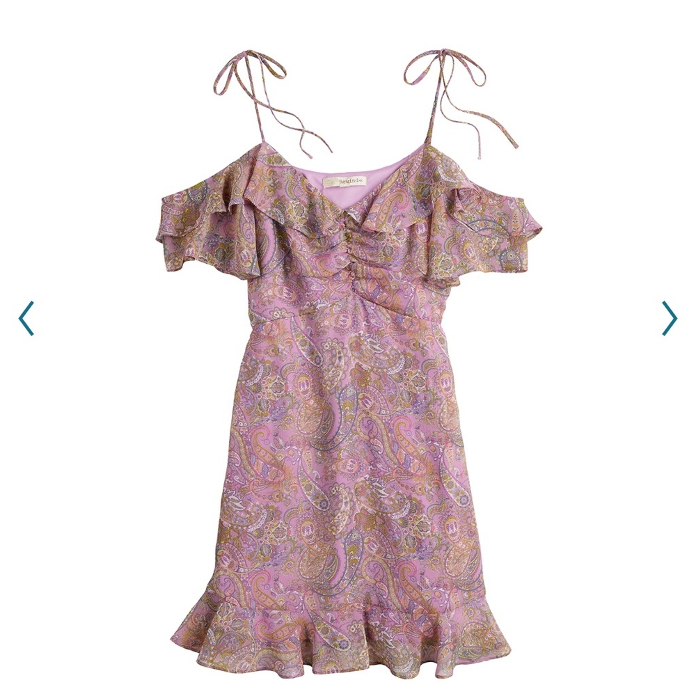 Rewind Women’s Cold Shoulder Dress  A-Line Size M